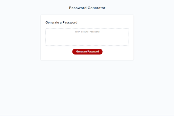 Password Generator